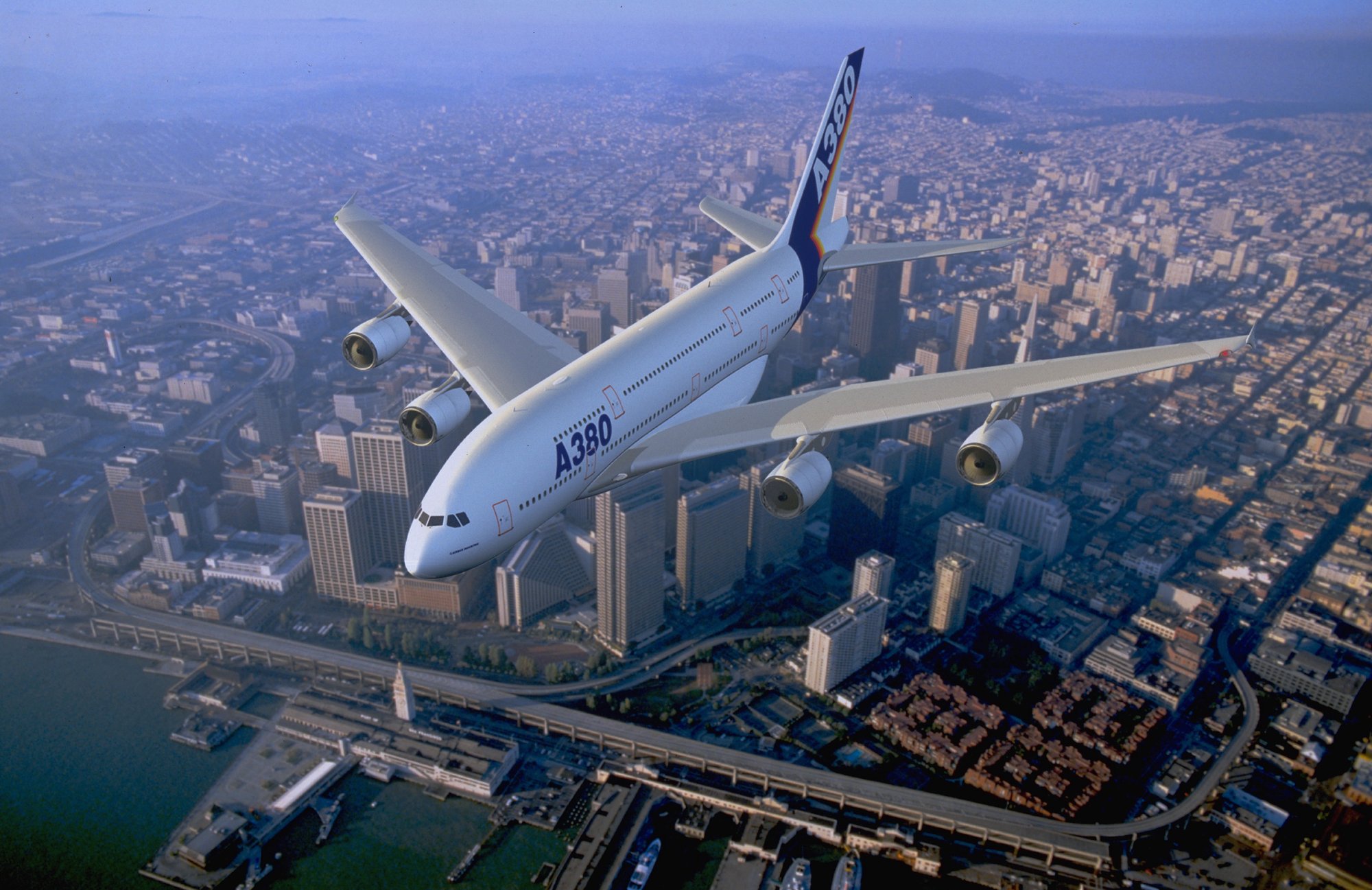 Figuur 1 : 20% van de A380 bestaat uit composietmateriaal